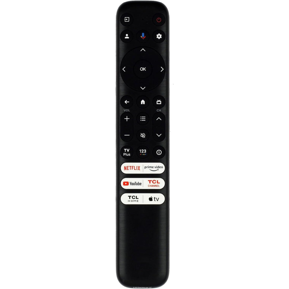 (Upgrade) Besia RC813 Replacement Remote for All TCL Android/Google TVs, Compatible with Q/S/FHD/UHD/QLED Series （No Voice Command）