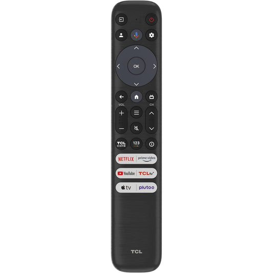 New RC813 for TCL TV Replacement Remote for TCL-Google-TV-Remote Control, Compatible with FHD HDR LED QLED 4K UHD Smart TVs S3/S4/S5/Q5/Q6/Q7/QM7/QM8 Series