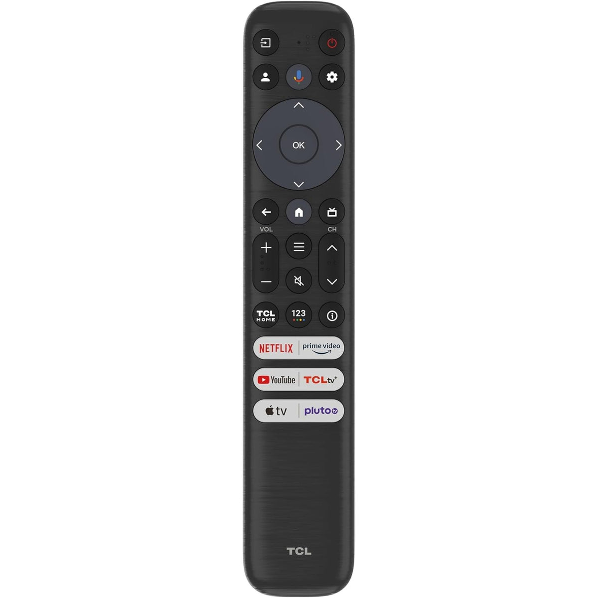 New RC813 for TCL TV Replacement Remote for TCL-Google-TV-Remote Control, Compatible with FHD HDR LED QLED 4K UHD Smart TVs S3/S4/S5/Q5/Q6/Q7/QM7/QM8 Series