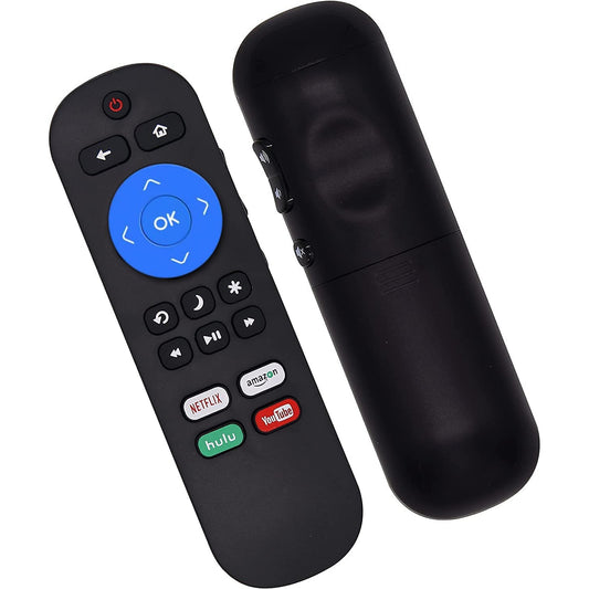 Replacement Remote Compatible with Roku TV, Compatible with Hisense/Onn/TCL/Element/Haier/Sharp/Hitachi/LG/Sanyo/JVC/Magnavox/RCA/Philips/Westinghouse Roku Built-in Smart TV (Not for Roku Player)