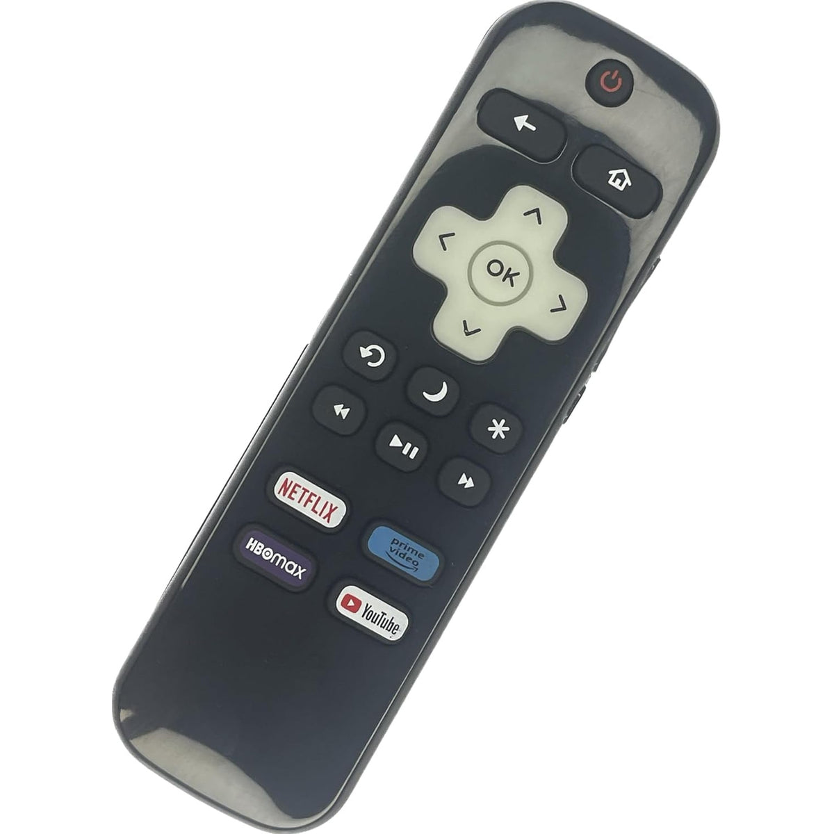 BESIA New [Glow in The Dark] Replacement-Remote-Control for Roku-TV,Compatible for TCL Roku/Hisense Roku/Onn Roku/Philips Roku Smart TVs(Not for Stick and Box) TCL TV91