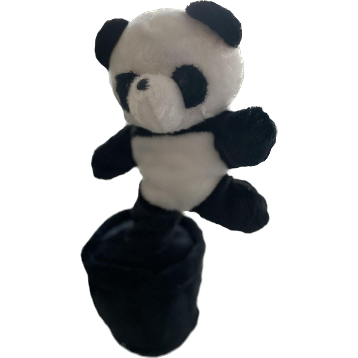 Besia Dancing Animal Mimicking Toy,Talking Repeat Singing Sunny Animal Toy 120 Pcs Songs for Baby 15S Record Your Sound Sing+Dancing+Recording+LED (Talkig Cute Panda)
