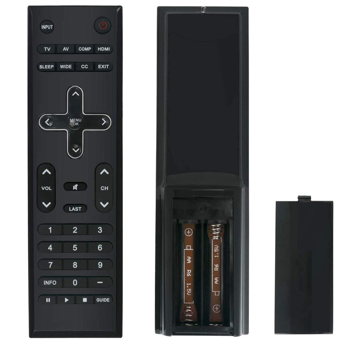 Young VR10 Remote Control Replacement fit for Vizio TV E190VA E220MV E220VA E260MV E260VA E321VA E370VA E371VA E420VA E421VA M190VA M220VA M260VA