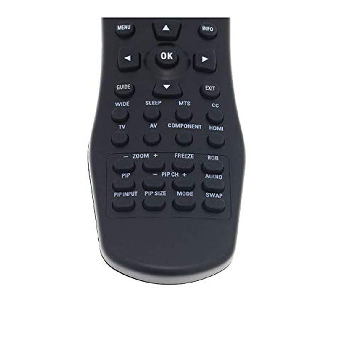 Young VR1 Replace Remote Control fit for Vizio TV JV50P VX52L VX42L VX37L VW42L VW37L VW26L VW22L VU42L VS42L VA26L VA22L VA220E VA19L L42 L37 L32 GV47L GV46L GV42L