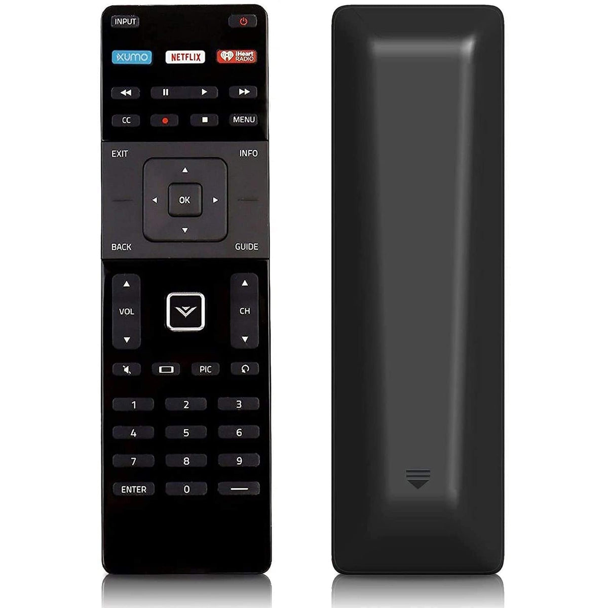 Universal Remote for Vizio Smart TV Remote XRT-122 and Vizio Smart TV 4K UHD HDR HDTV SmartCast Internet Vizio D E Series LED LCD 24 28 32 39 40 43 48 50 55 58 60 65 70 inch TV Netflix XUMO