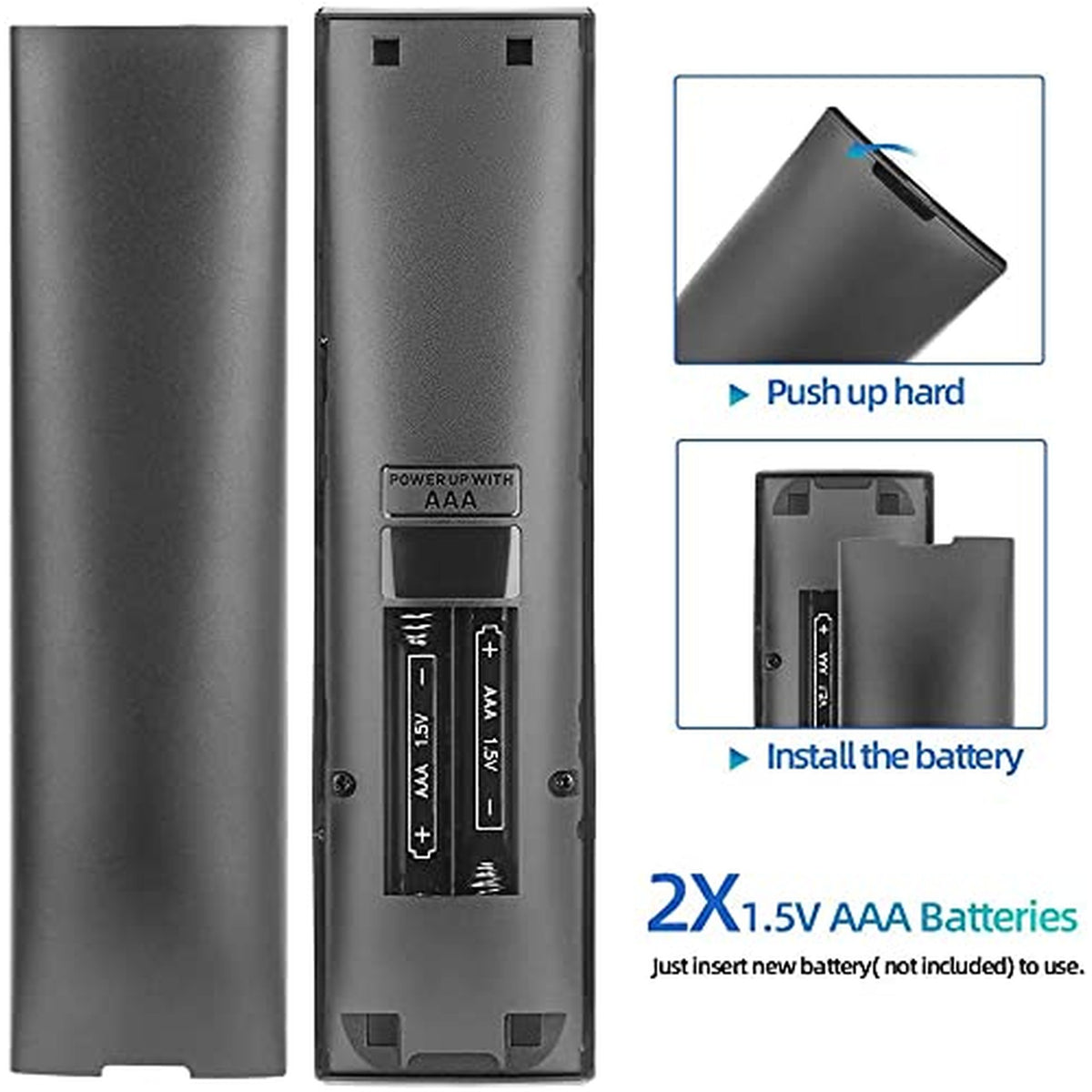 Young XRT136 Universal Replacement Remote Control Compatible with All Vizio-Remote-Control Vizio LCD LED QLED HD 4K UHD HDR SMARTCAST Smart TVs Include D-Series E-Series M-Series P-Series V-Series