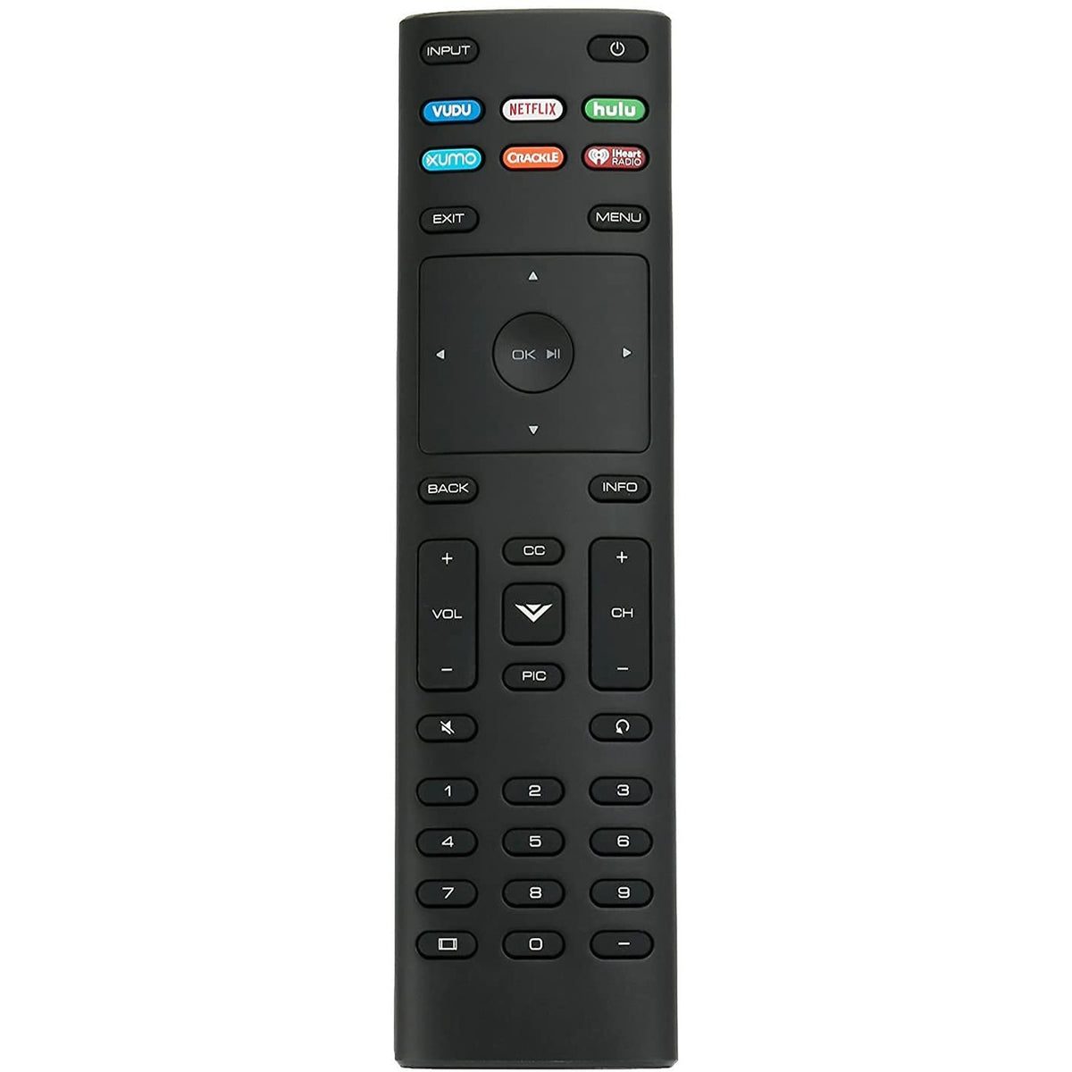 Young XRT136 with Hulu Netflix VUDU XUMO Crackle iHeart Apps for Vizio TV D50f-F1 D24f-F1 D43f-F1 E43-E2 E60-E3 E75-E1 P55-E1 P65-E1 P75-E1 M70-E3 M65-E0 M75-E1