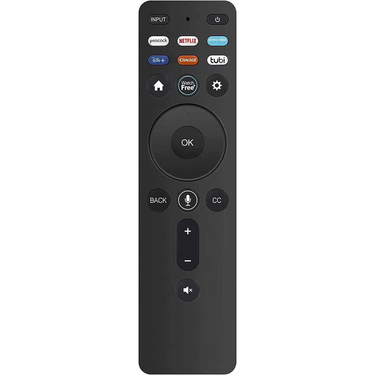 New Universal Vizio Remote XRT260 IR Replacement Fit for All Vizio V-Series, M-Series 4K HDR Smart TV Without Voice Command with Netflix, PrimeVideo, DSY+, Tubi, Watchfree, Peacock, Crackle Buttons