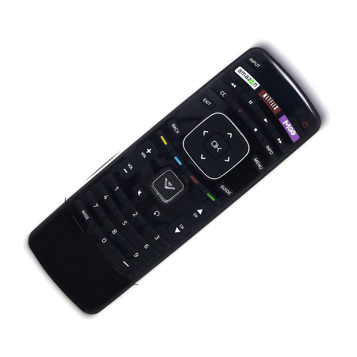 Young XRT500 QWERTY Keyboard with Back Light Remote fit for VIZIO M43-C1 M49-C1 M50-C1 M55-C2 M60-C3 M65-C1 M70-C3 M75-C1 M80-C3 M322I-B1 M422I-B1 M492I-B2 M502I-B1 M552I-B2 M602I-B3 M652I-B2 M702I-B3