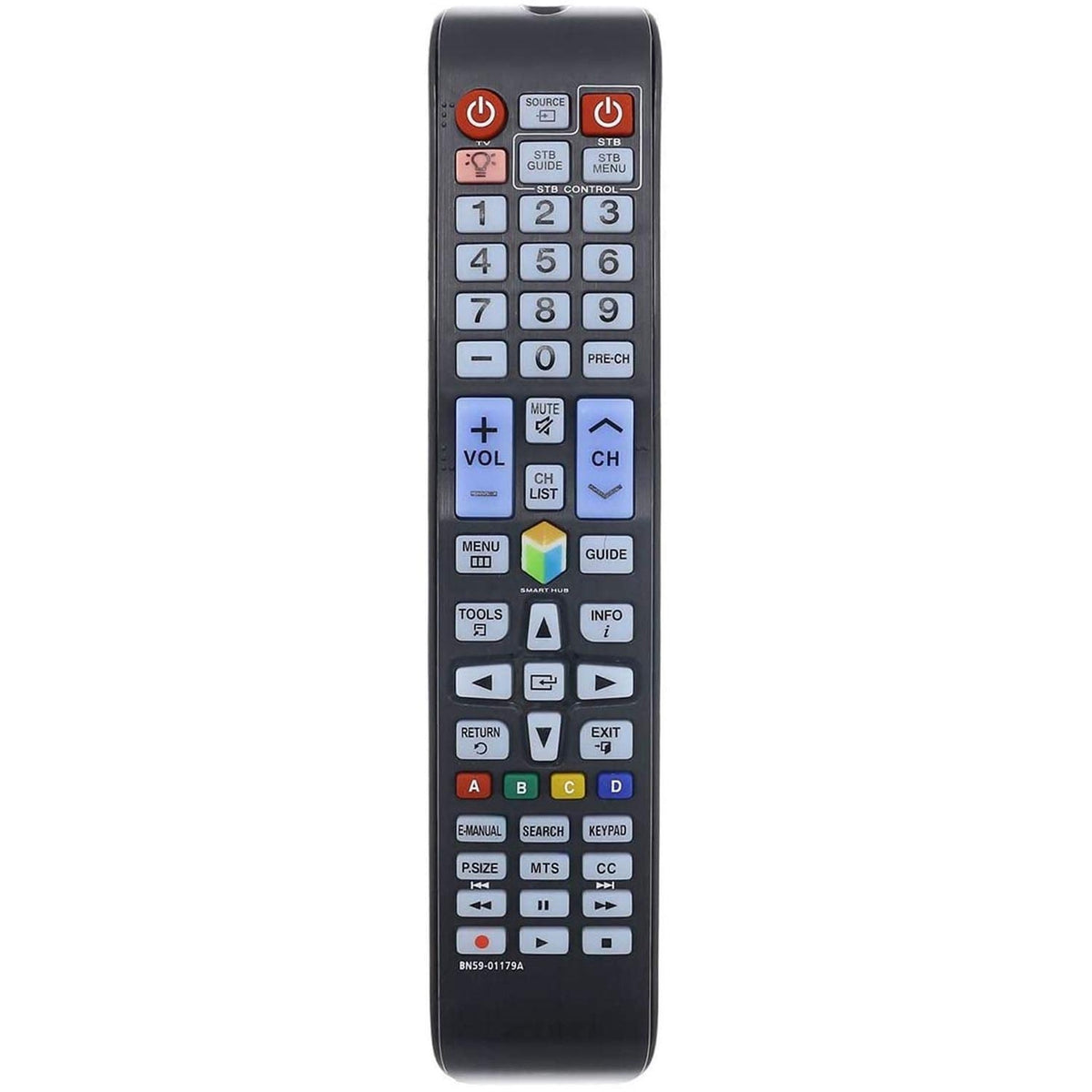 Yong BN59-01179A Replacement TV Remote Control for Samsung HD Smart LED/LCD Television