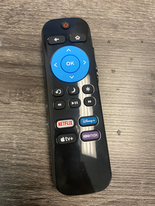 ROKU Replacement TV Remote with Netflix, Disney+, AppleTV and HBOMax Buttons, Compatible with ROKU TVs, not Compatible with Roku Stick or Roku Box