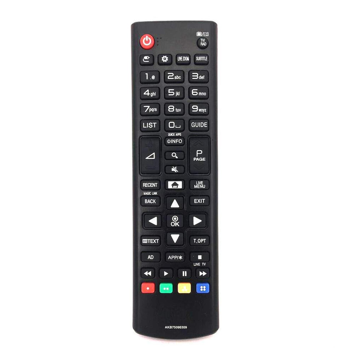 New Replacement Remote Control AKB75095309 for LG LCD LED Smart TV75UJ657A 75UJ657A-UB AKB75095308 32LJ610V 43UJ634V 49UJ634V 55UJ634V 65UJ634V 43UJ6309 49UJ6309