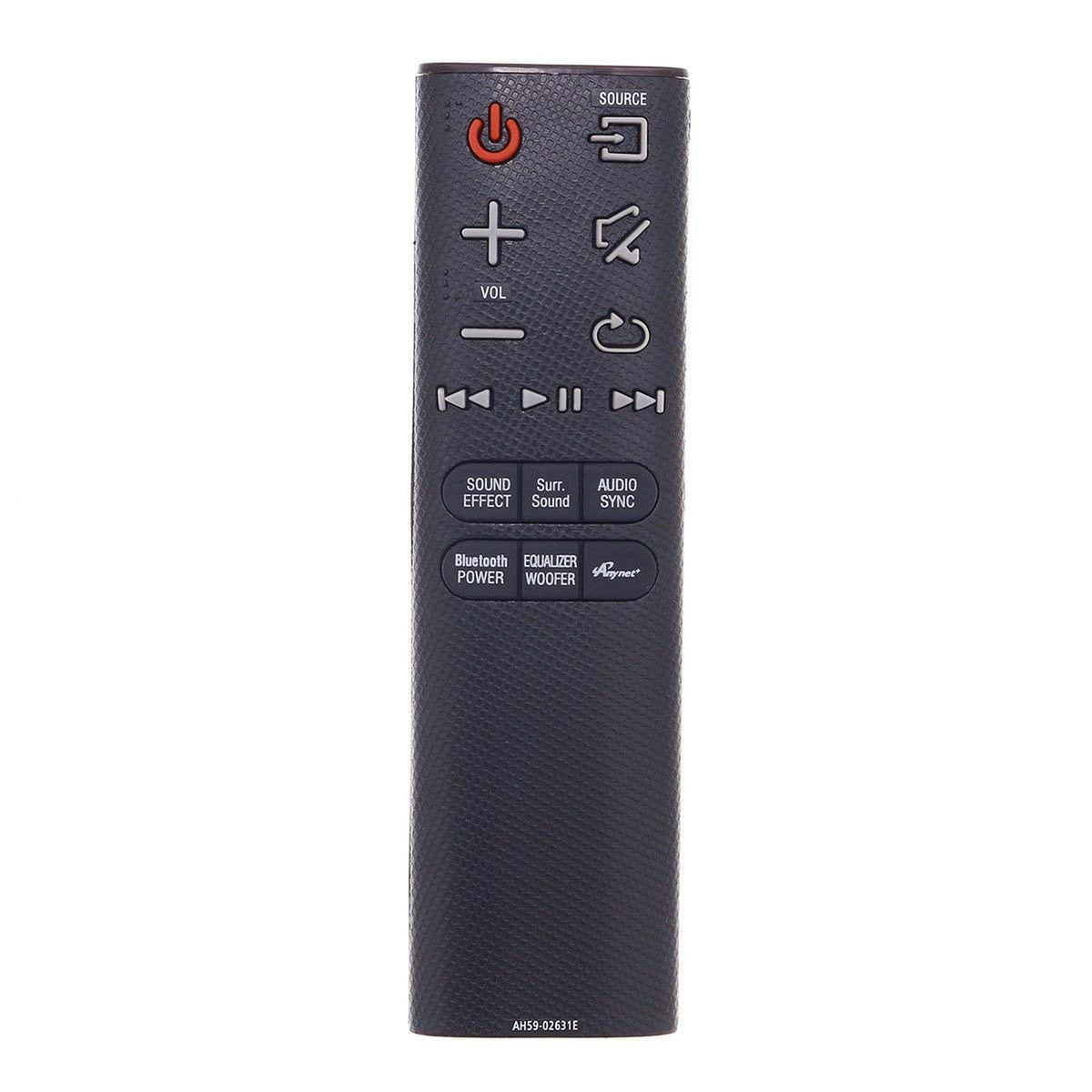 New AH59-02631E Sound Bar Replaced Remote Control Applicable for Samsung Soundbar HW-H7500 HW-H7501 HW-H7550 HWH7500 HWH7501 HWH7550
