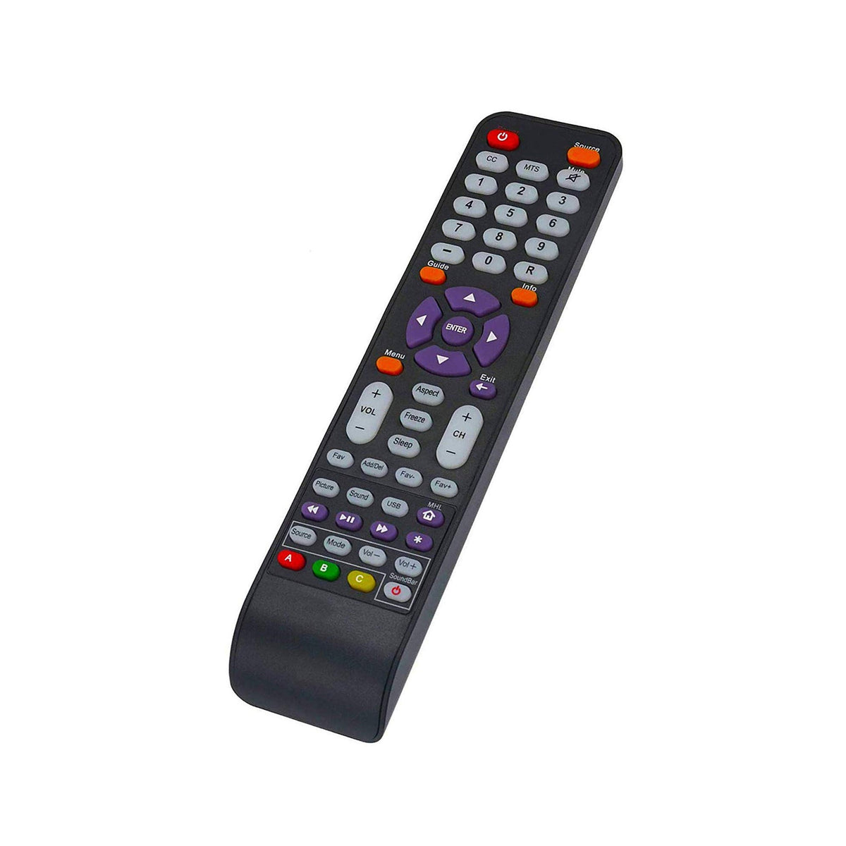 Young 142021270009C Sceptre Remote Compatible with Sceptre 4K TV U55Series U515 U435 U40 X40 U515CV-UMS X408BV-FHD U650cv-umr U435CV-UMC U500CV-UMK U505CV-UMC U508CV-UMK U550CV-UMC U550CV-U U405CV-UMS