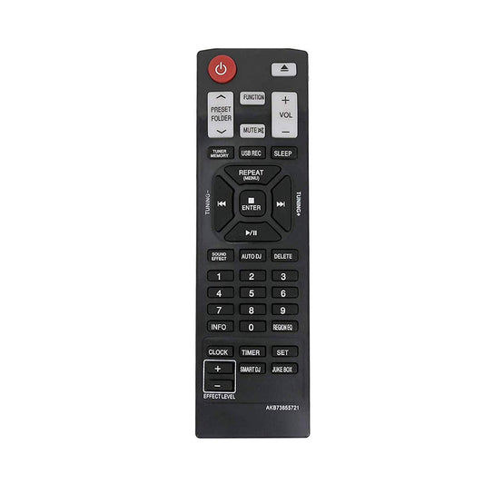 New AKB73655721 Replaced Remote fit for LG Mini HiFi System CD Home Audio System CM8530S CMS8530 CMS8530F CM8330 CM8430 CM8430W CM8530 CMS8530FW CMS8530W