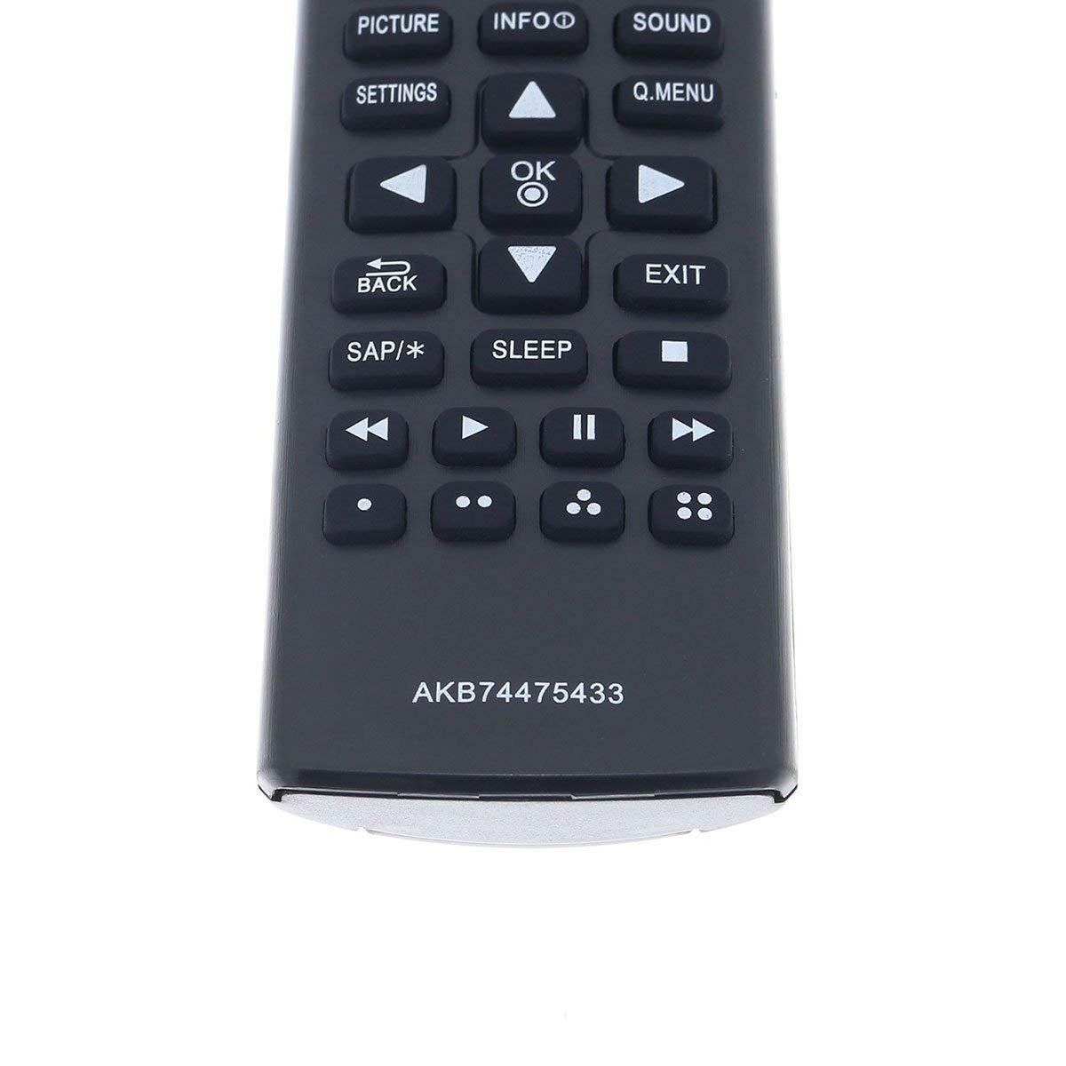 Young AKB74475433 Replace Remote fit for LG Smart TV sub AKB75095330 AKB73975702 32LJ550M 49LJ550M 43LJ550M 55LJ550M 43LH5000