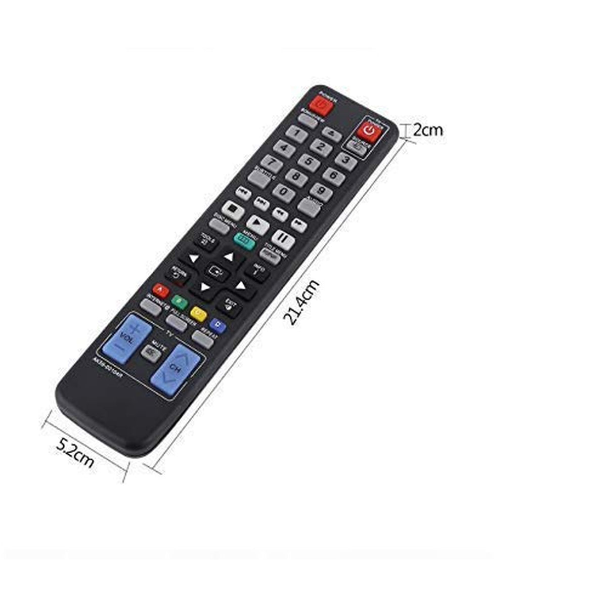 AK59-00104R Replacement Blu-ray Remote Control for Samsung Bluray/DVD Player BD-C6500 BD-C5500 BD-D6500/ZA BD-D6100C/ZA BD-P1580 BD-P1590M BD-P1595 BD-P1600 BD-C6800/XAA BD-C6600/XAA BD-C6900 BD-C5900