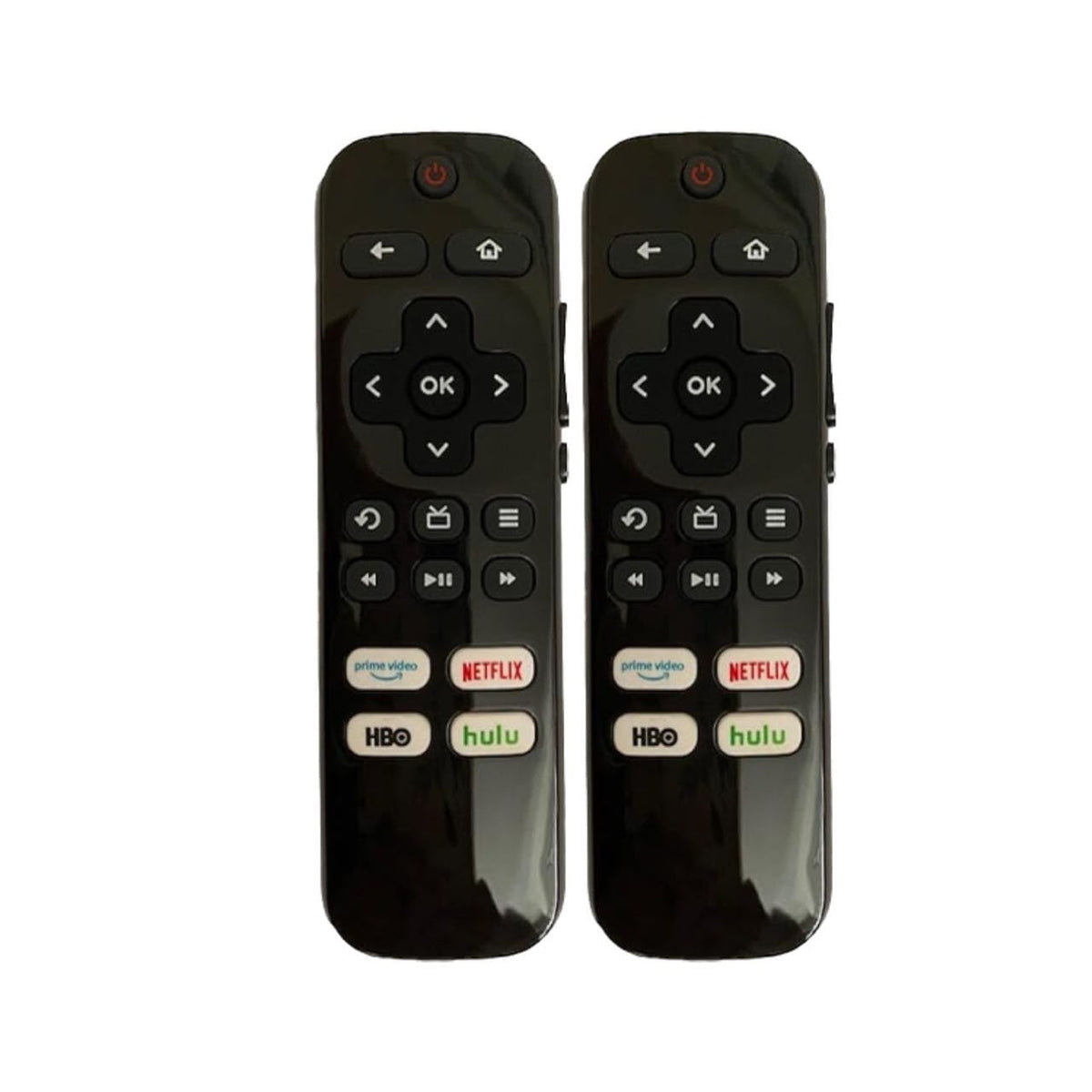 (2 Pack) BESIA Replacement Remote Compatible with Insignia/Toshiba Smart TV Remote Control (no Voice Control) Compatible with TV Models NS-55DF710NA21 NS24DF310NA21 NS39DF310NA21 NS50DF710NA21