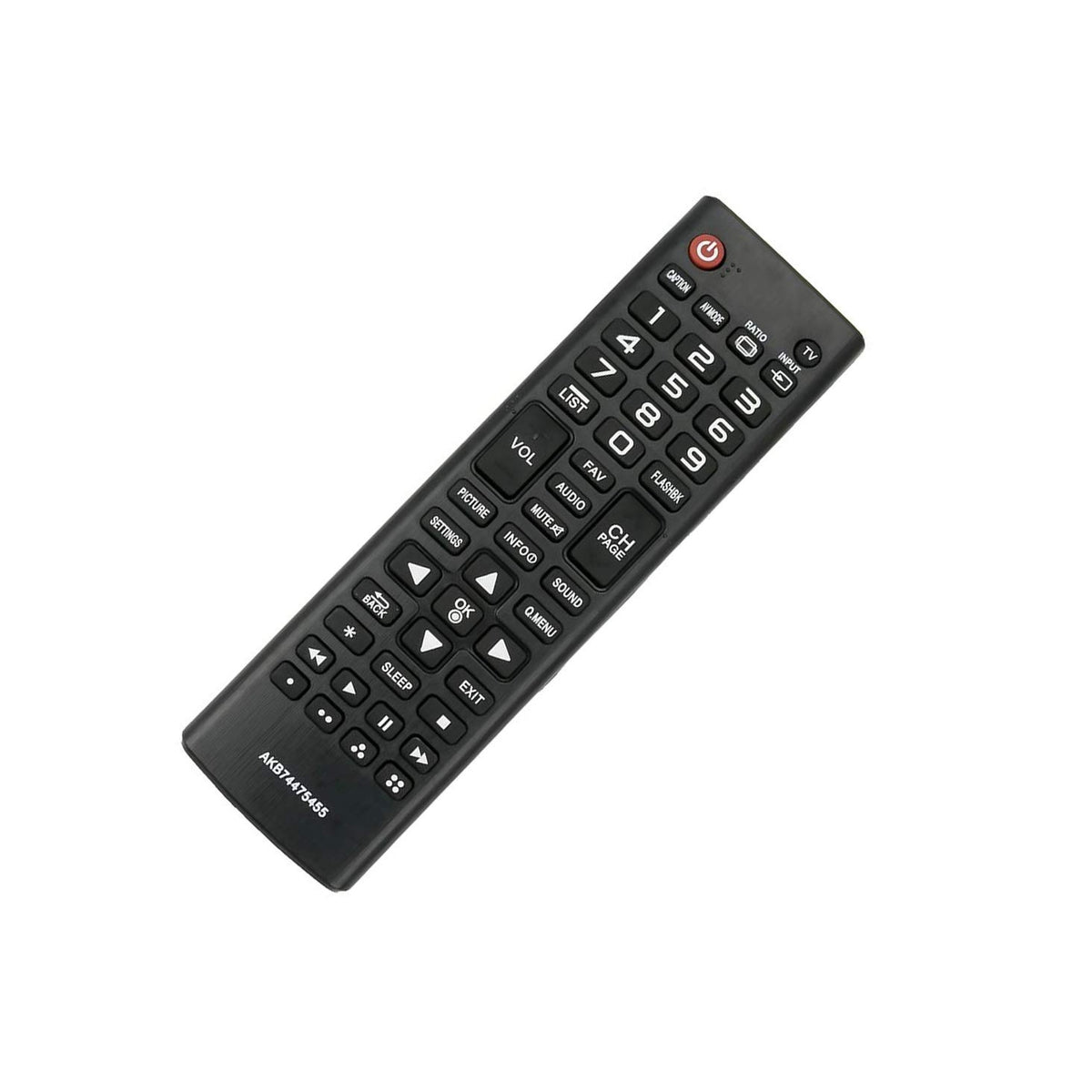 New AKB74475455 Replace Remote Control fit for LG LED HDTV TV 22LX330C 32LW340C 32LX770M 42LX530S 49LX310C 55LW340C 65UX340C 55LX770M