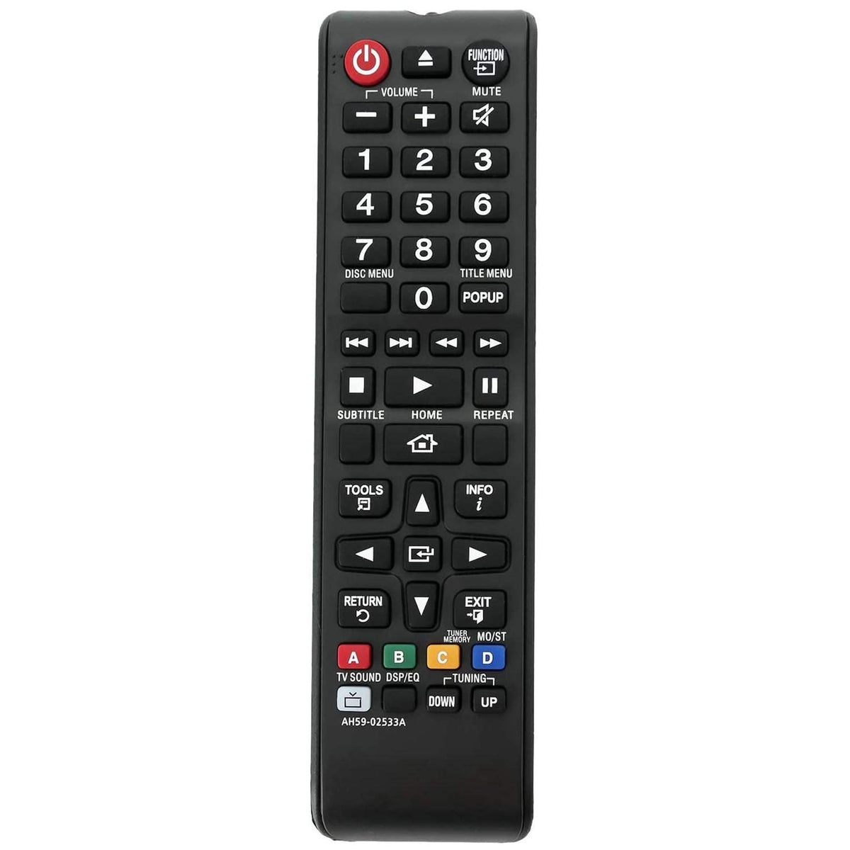 Young New AH59-02533A Replace Remote for Samsung Blu-Ray Home Therater System HT-H5500W HT-H4500 HT-J5500W