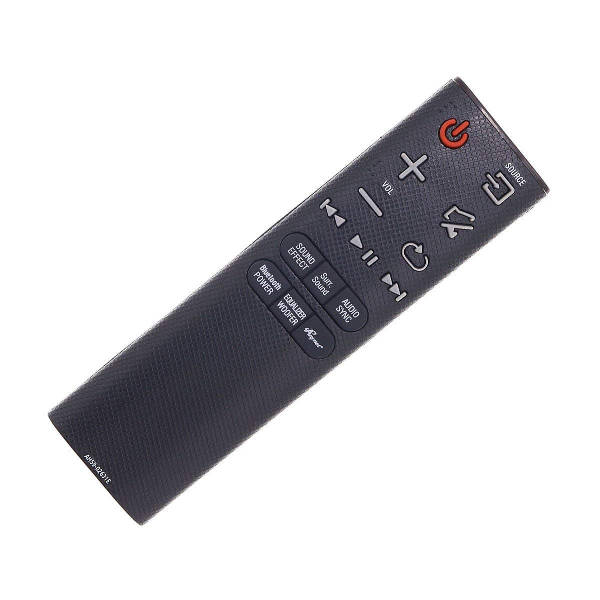 New AH59-02631E Sound Bar Replaced Remote Control Applicable for Samsung Soundbar HW-H7500 HW-H7501 HW-H7550 HWH7500 HWH7501 HWH7550