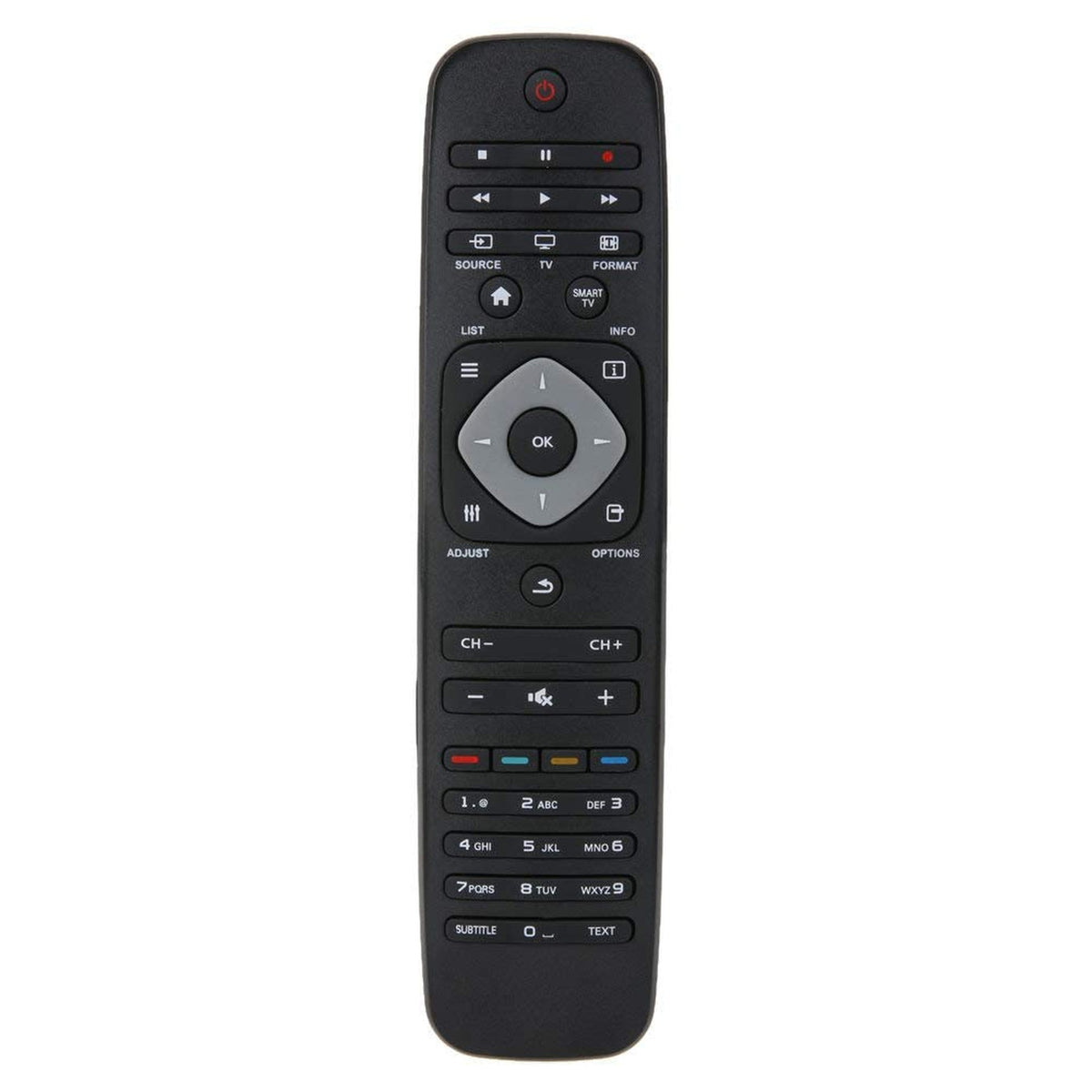 Replacement Remote 242254990467 fit for Philips TV 32PFL5507T 40PFL5007T 40PFL5507T 42PFL3207H 47PFL4307 47PFL4307H 46PFL5007T 46PFL5507T 55PFL5507T