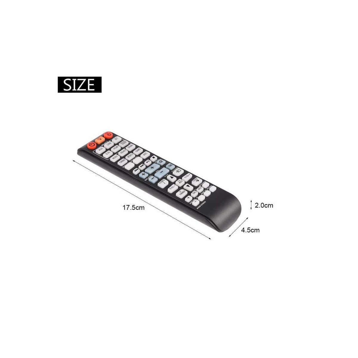 New AH59-02583A Replaced Remote fit for Samsung Sound Bar HW-F850 HW-F850/ZA HWF850 HWF850/ZA HW-F850-ZA Active Speaker System