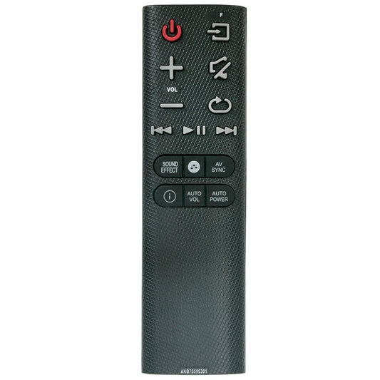 AKB75595301 Replacement Remote Control Applicable for LG Soundbar SK10Y SK10 SK6 SK6Y SK8 SK8Y SK9 SK9Y SKC9 SPK8-W SKM6Y
