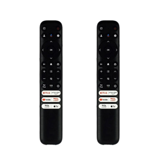 (2 Pack) New Replacement Remote for TCL-Google-TV-Remote,RC813 Without Voice Compatible with TCL Q6/Q7/QM8/S3/S4 Series