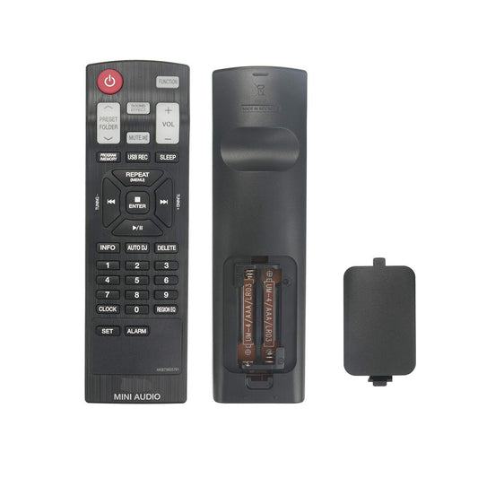 New AKB73655761 Replacement Remote Control fit for LG Mini Hi-Fi System Cms4550w CM4560 CJS45W CJ65 CJS65F CJ45 CJS45F FH6 CJ98 NJ98F CK43 CKD43F CK56 CKS57F Cms4550f