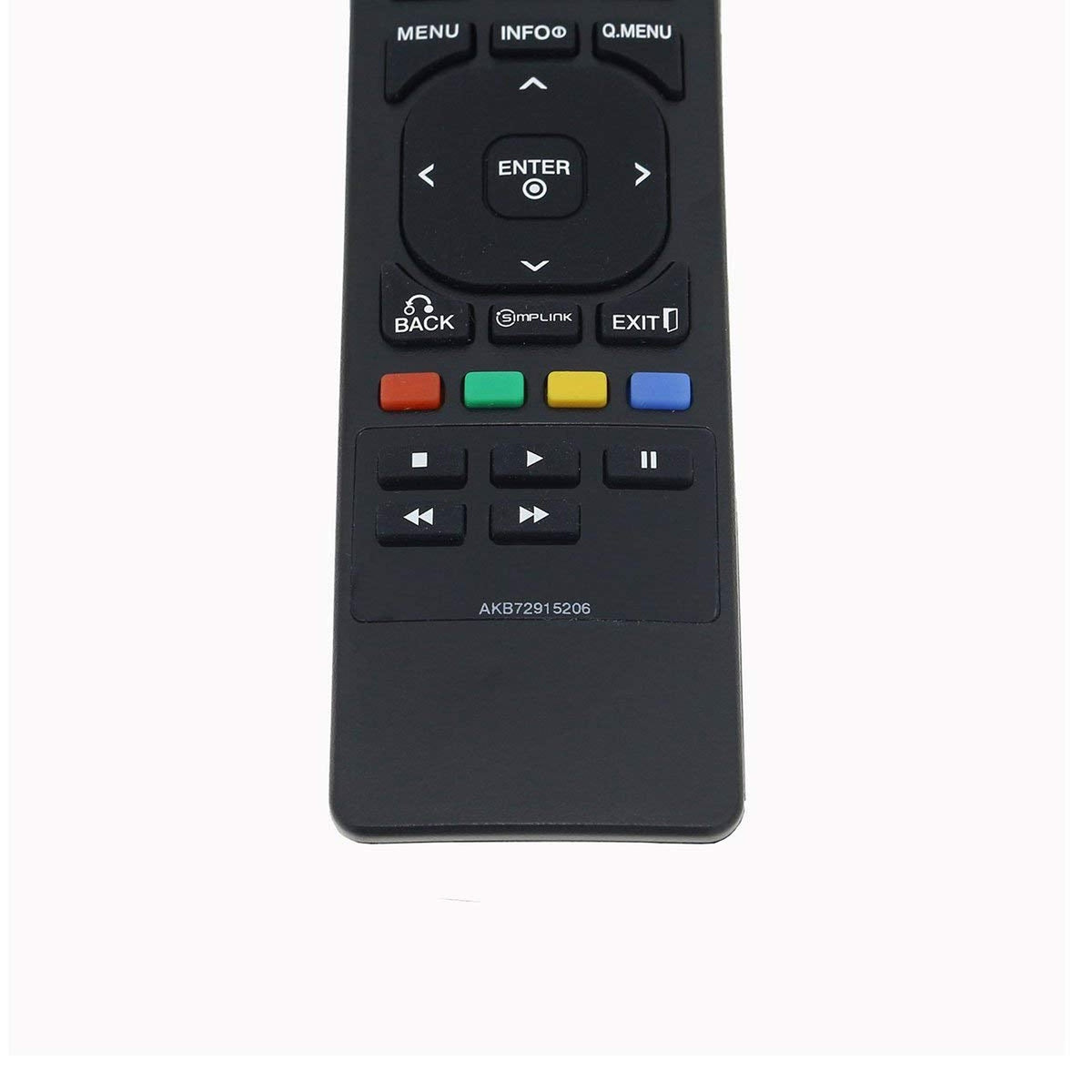 New AKB72915206 Remote Control Compatible Replacement for LG TV, Applicable 32LD450, 55LD520, 19LD350, 19LD350UB, 19LE5300, 22LD350, 22LD350UB, 22LE5300, 22LE5300UE, 22LE5500, 26LD350