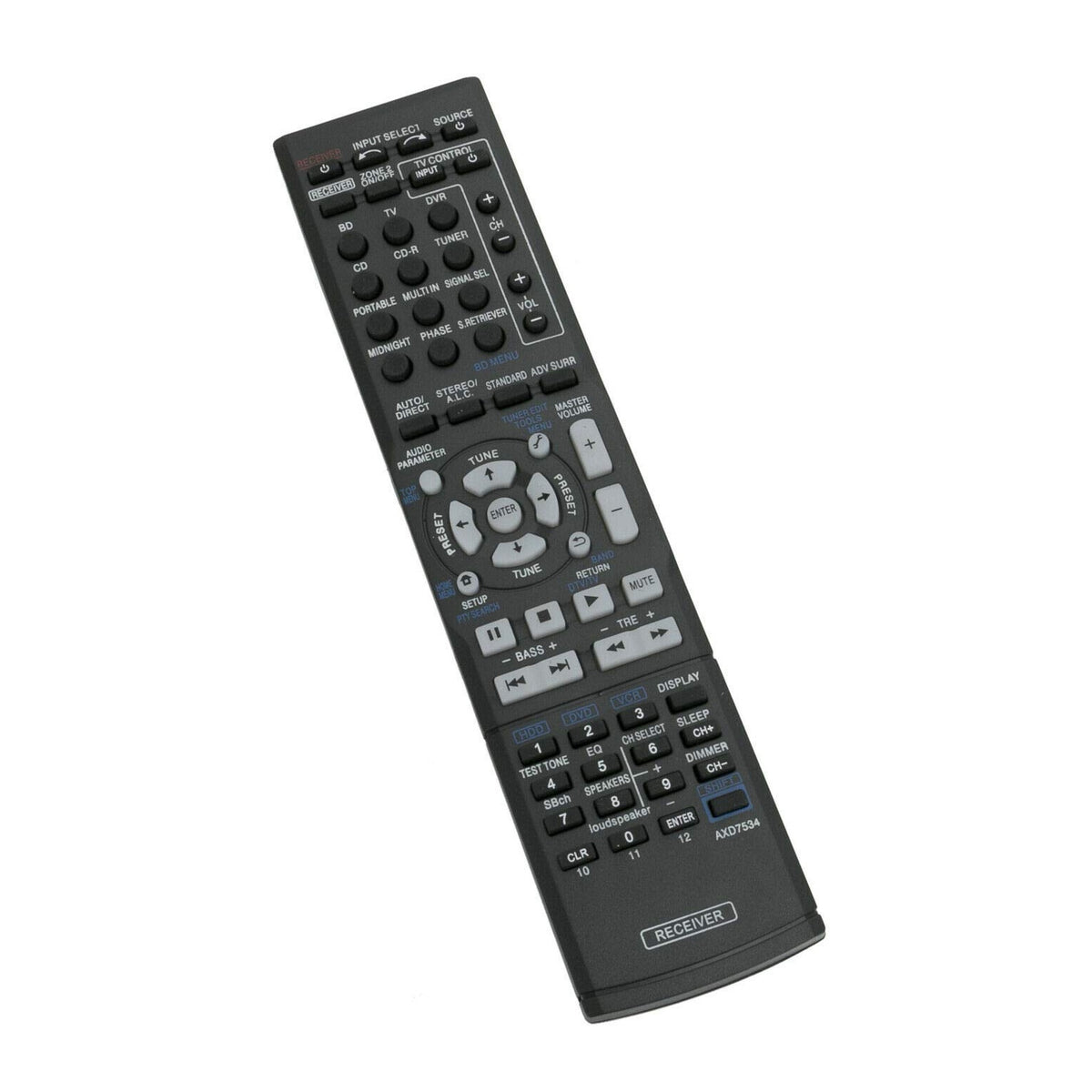 Young AXD7534 AV Receiver Replacement Remote Control fit for Pioneer SX-319V SX-319V-K VSX-519V VSX-519V-K VSX-519V-S