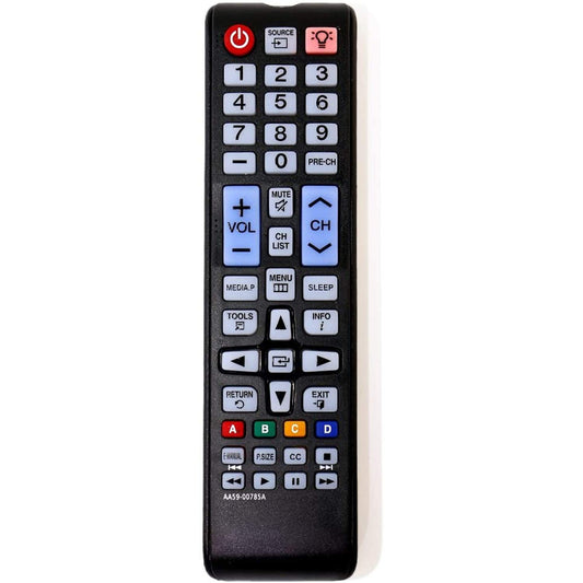 Young AA59-00785A Replaced Remote fit for Samsung Plasma TV UN24H4000AF UN28H4000AF UN28H4000AFXZA UN32JH4005FXZP UN40H4005AF UN48H4005AF UN48H4005AFXZA UN58H5005AFXZA LT24D310NHL/ZA PN43F4500