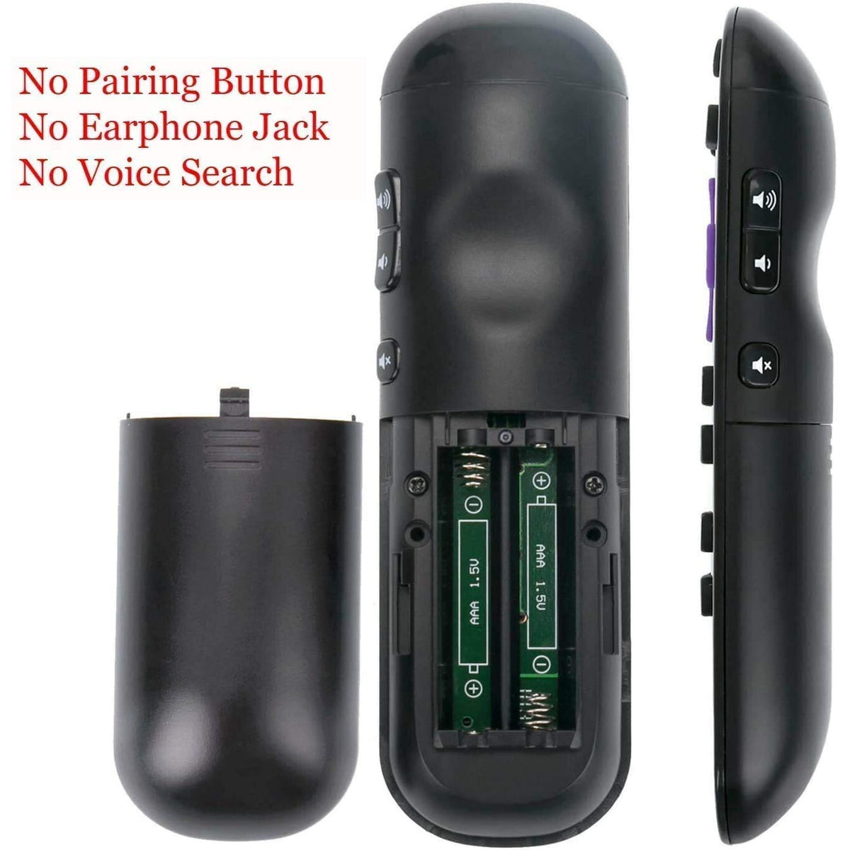 Replaced ONN Ro-ku TV Remote with DSY Netflx Hulu Vudu Compatible with100012584 100012585 100012586 100012587 100012587 100012589 100012590 100018971 3226000855 3226000858