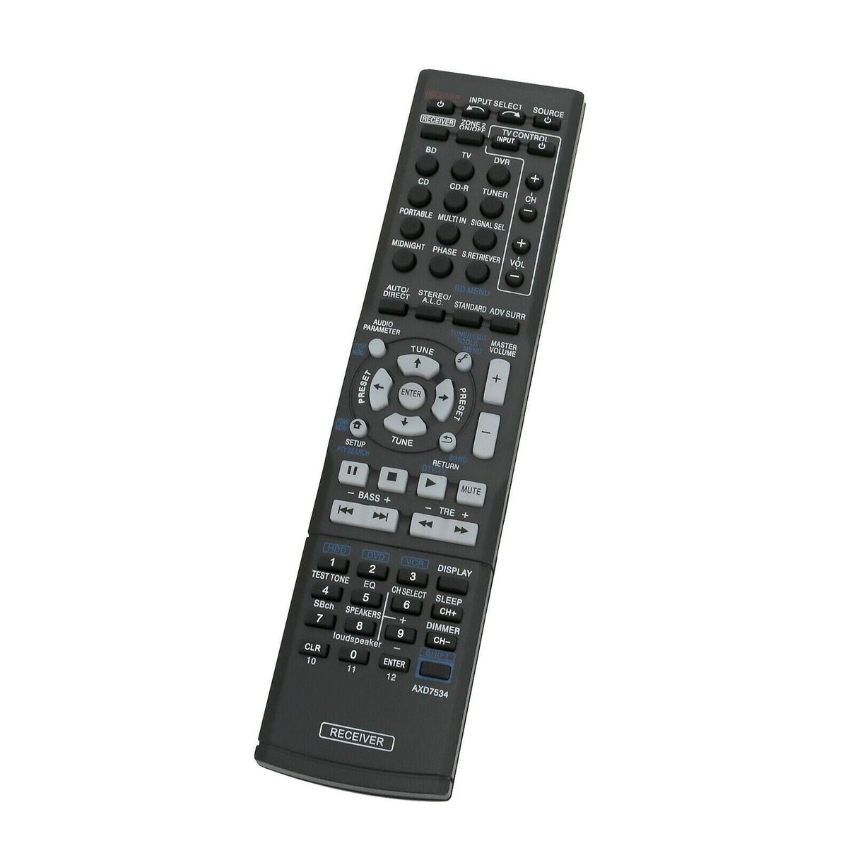 Young AXD7534 AV Receiver Replacement Remote Control fit for Pioneer SX-319V SX-319V-K VSX-519V VSX-519V-K VSX-519V-S