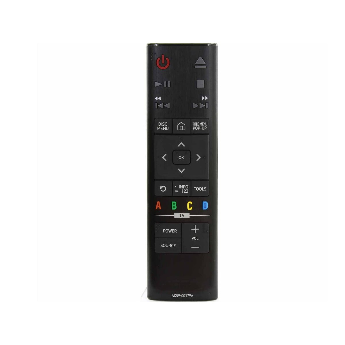 AK59-00179A Replacement Remote Control fit for Samsung 4K Ultra HD Blu-ray Player UBD-K8500 UBD-K8500/ZA UBDK8500