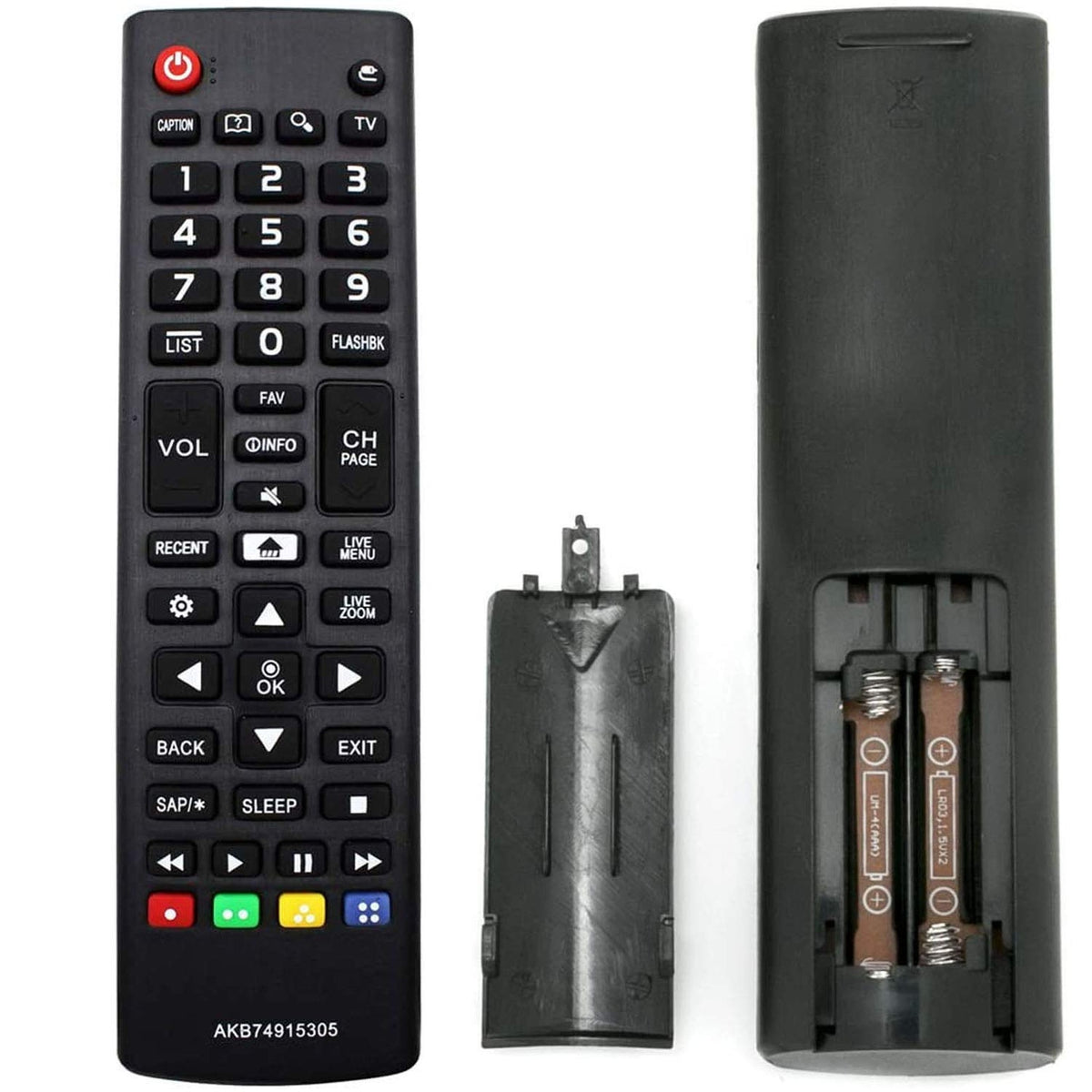 New Replacement for LG AKB74915305 Remote(3D/ Smart TV/HDTV/LCD/LED/TV), Applicable 43UH6030 43UH6100 43UH6500 49UH6030 49UH6090 49UH6100 49UH6500 50UH5530 50UH5500