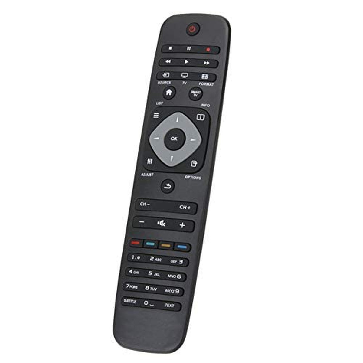Replacement Remote 242254990467 fit for Philips TV 32PFL5507T 40PFL5007T 40PFL5507T 42PFL3207H 47PFL4307 47PFL4307H 46PFL5007T 46PFL5507T 55PFL5507T