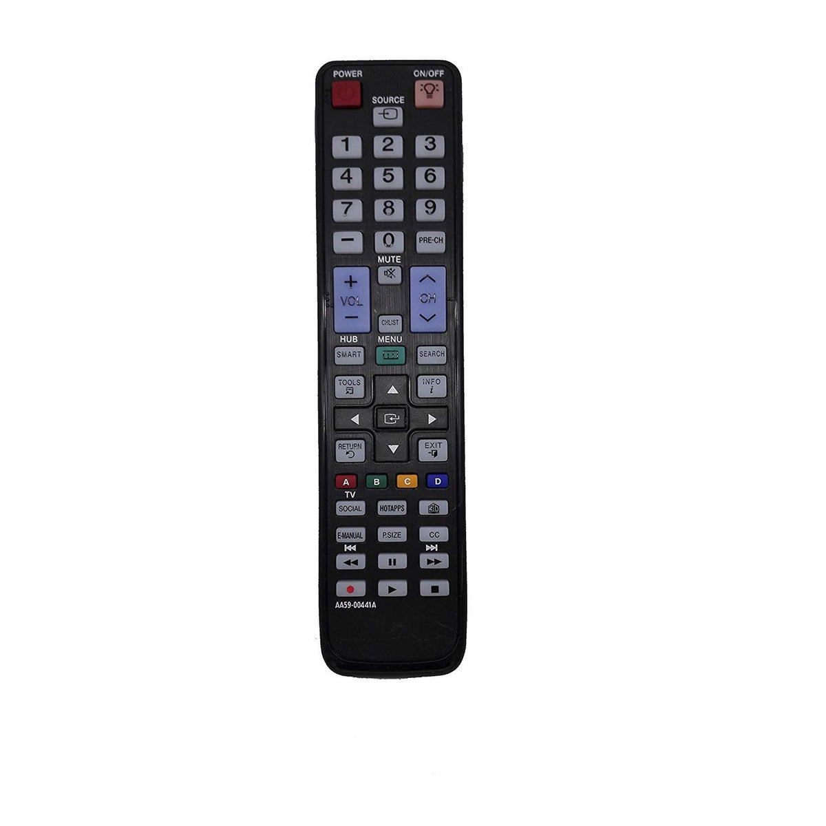 New AA59-00441A Replaced Remote for Samsung LCD LED 3D Smart TV Remote UA55D8000YMXRD UA55D8000YMXXY UN40D6300SFXZA AA59-00445A AA59-00443A AA59-00441A