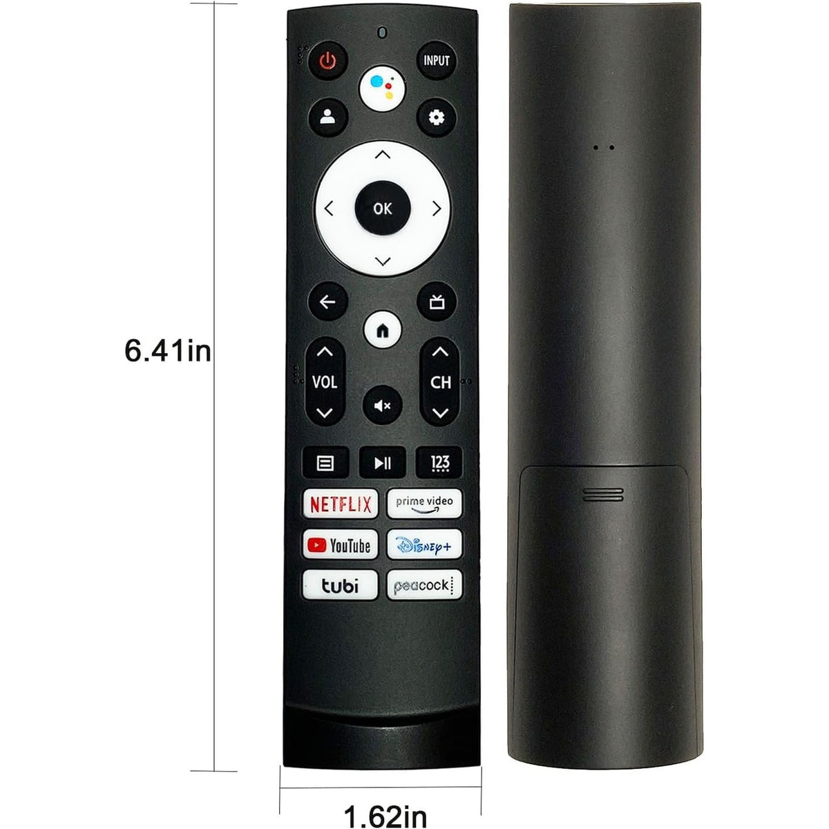 (2 Pack) ERF3M90H IR Replacement Remote Control for Hisense Google TV and Hisense Android TV (No Voice Function)