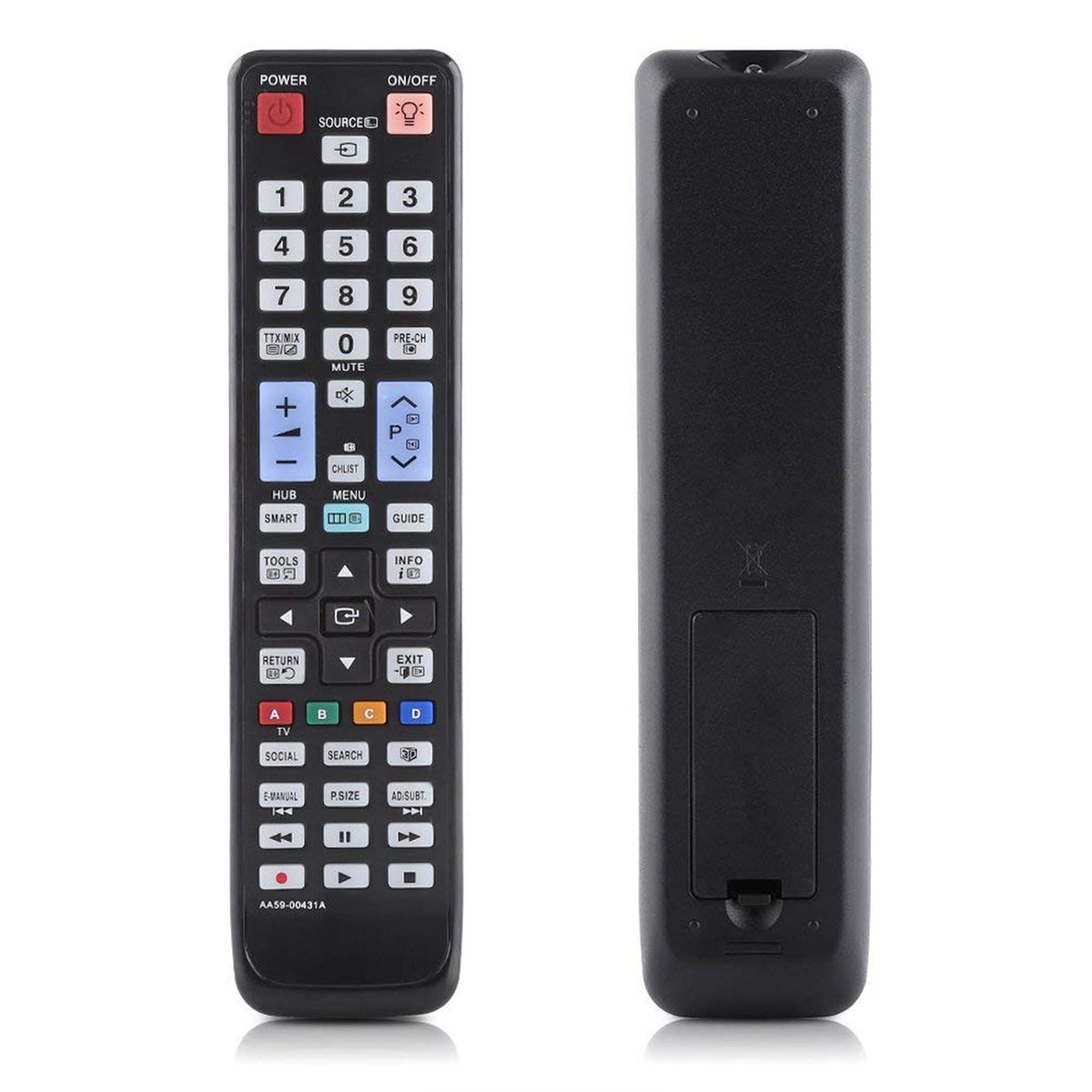 New AA59-00431A Replaced Remote fit for Samsung LCD LED TV AA59-00443A AA59-00441A PS51D8000FM PS59D8000FM PS64D8000FM UA46D7000LM UA55D7000LM UA55D8000YM UE46D6510 UA40D6510