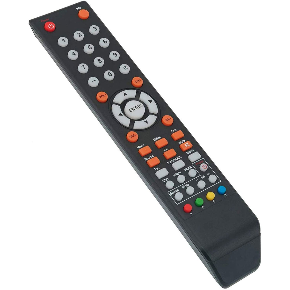 New 8142026670003C Replaced Remote fit for Sceptre 4K TV C550CV-UMR C650CV-UMR C658CV-UMR E165BV-SS E168BV-SS E168WV-SS U435CV-UMR U500CV-UMR U505CV-UMR U515CV-UMKR U550CV-UM08R X505BV-FSR X435BV-FSR