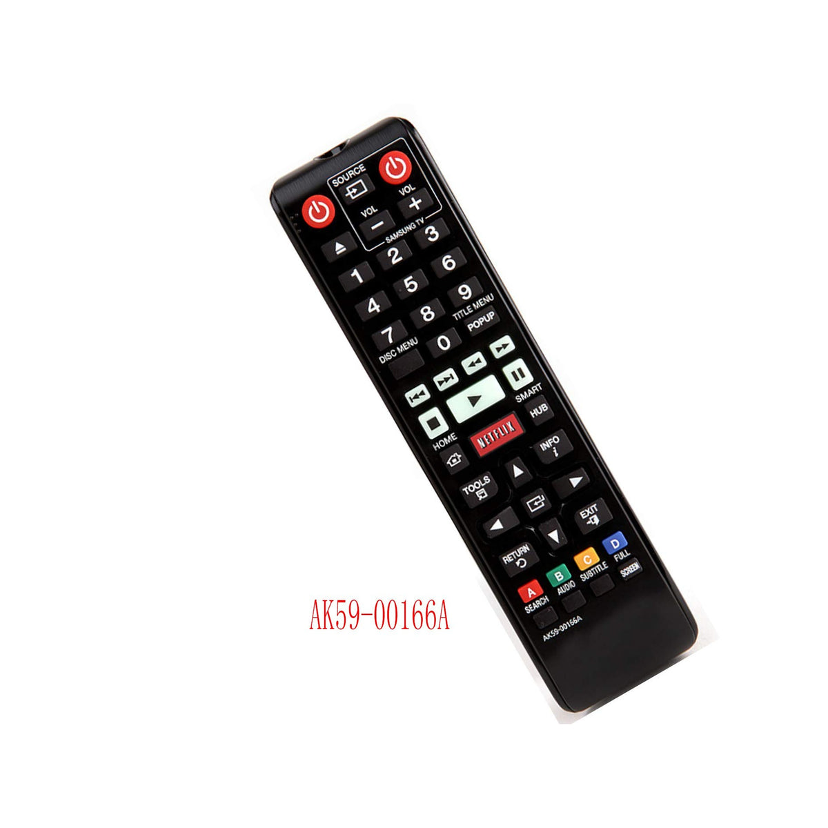 Young AK59-00166A Remote Control for Samsung AK5900166A Blu-Ray DVD Player Remote Control