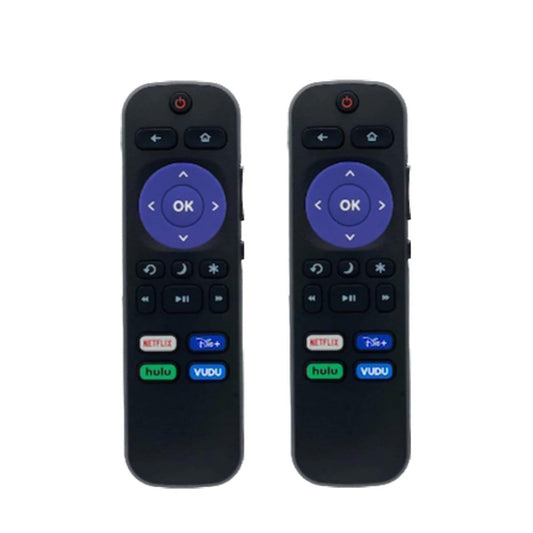 (2 Pack) Replacement Remote for ONN Roku TV with Disney Button ONN RC-AFIR 3226000858 for 100012584 100012585 100012586 100012587 100012587 100012589 100012590 100018971