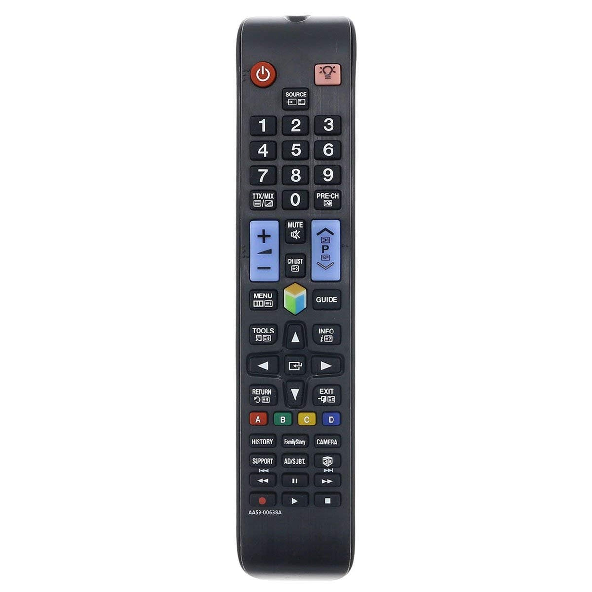 New AA59-00638A Replacement Remote Control Compatible with Samsung LED LCD 3D Smart TV AA59-00637 AUN32EH4000 UN46EH6000F UN55EH6000 UN19F4000AF UN22F5000AF UN26EH4000F