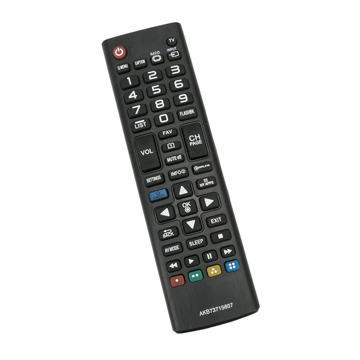 AKB73715607 Replaced Remote fit for LG TV 39LN5750 42LN5200 32LN570B 50LN5710 47LN5710 47LN5700 50LN5700 60PB6600 60PB6900 50PB6650 60PB6650 50PB6600 32LN530B 39LN5300