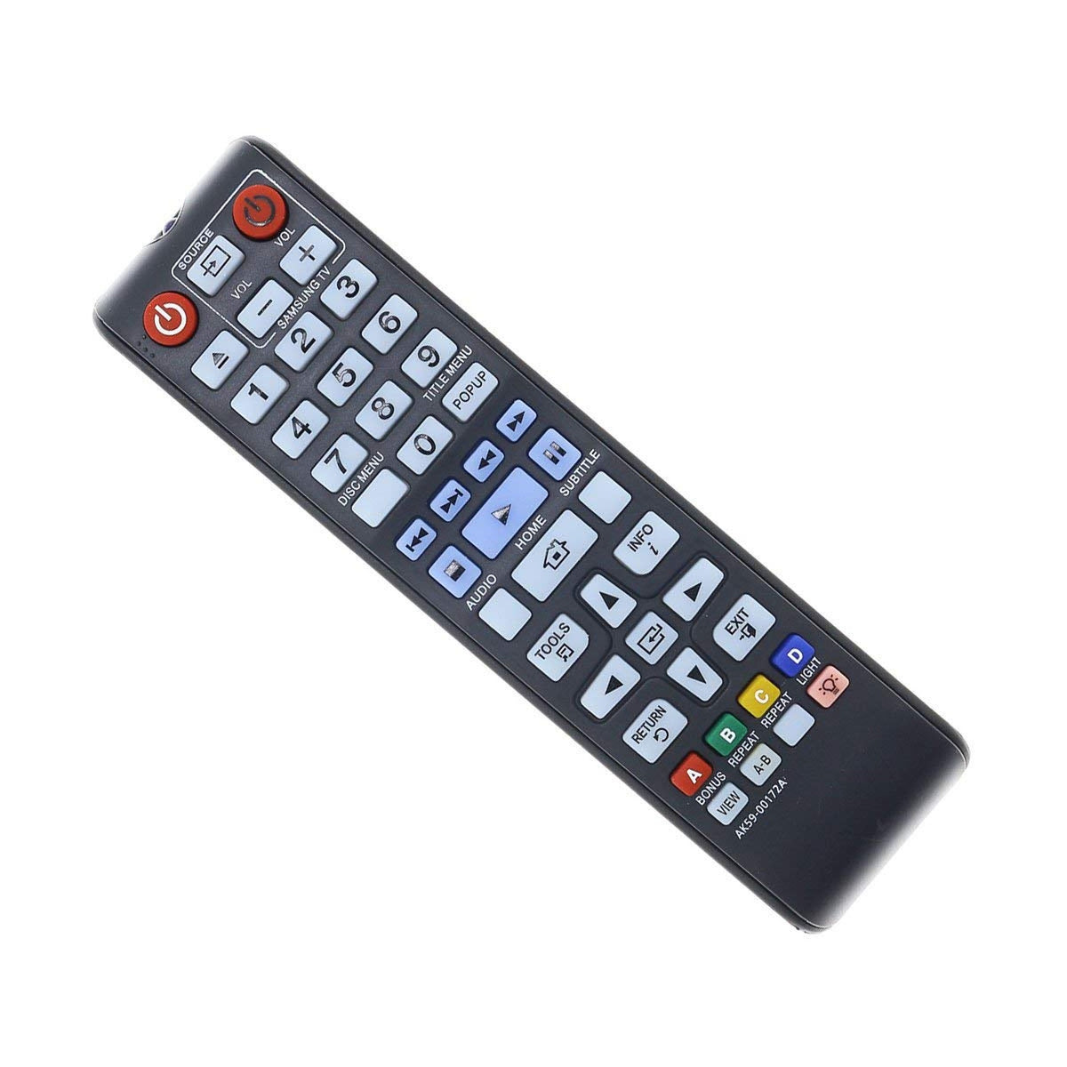 New AK59-00172A Replace Remote Control fit for Samsung Blu-Ray Disc DVD Player BD-F5700 BD-J5100 BD-J5900 BD-J5700 BD-E5700 BD-E6500 BD-EM57 Bluray Blu Ray Home Theater Sound System