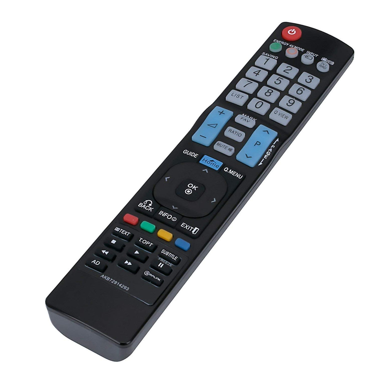 New AKB72914293 Replace Remote for LG LED LCD TV 42PT250-ZA 42PT250N-ZA 60PV250N-ZA 60PV250A-ZA 60PV250K-ZA 42PT351-ZC 42PT351A-ZC 42PT351N-ZC 42PT351K-ZC 42PT250A-ZA 42PT352-ZB 42PT352A-ZB