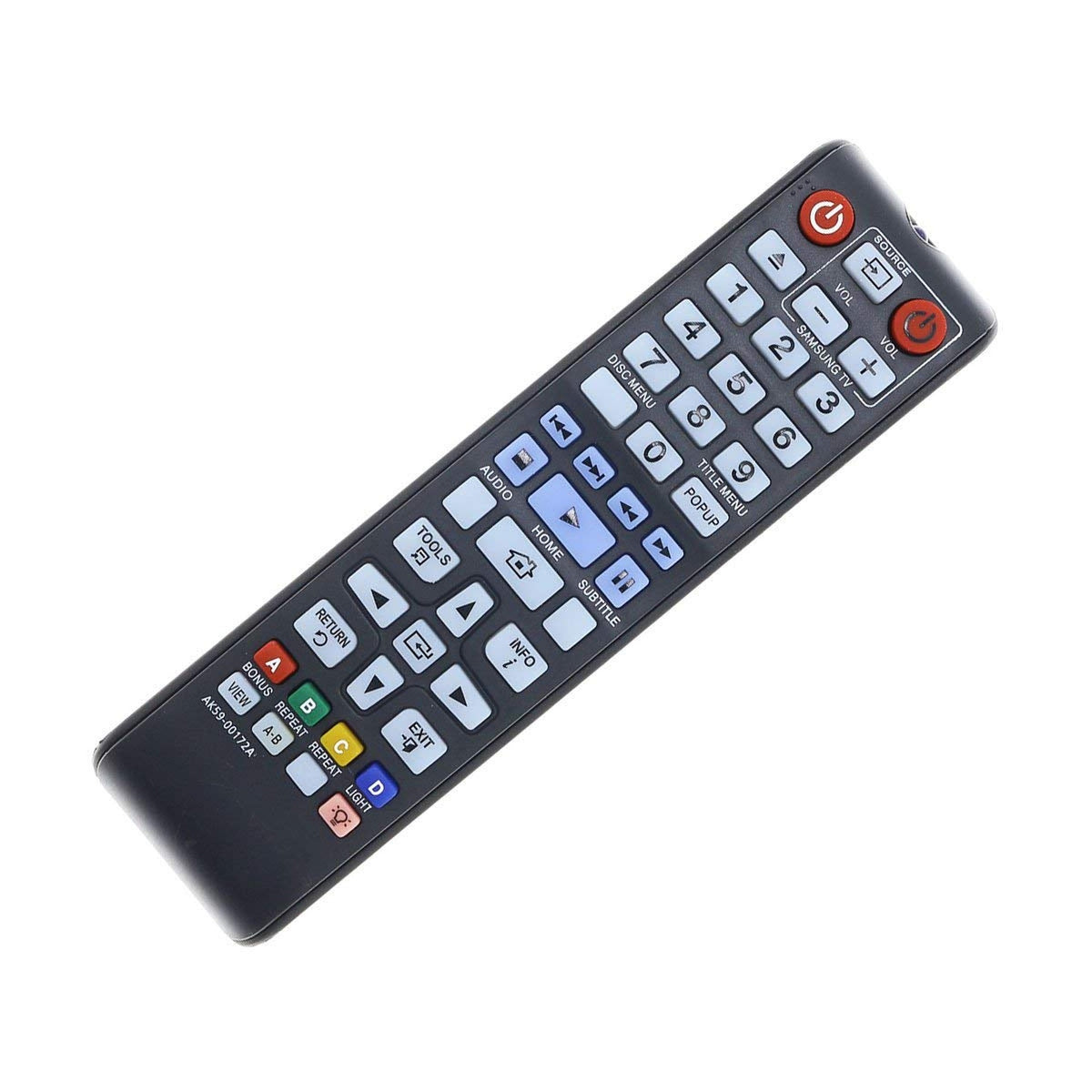 New AK59-00172A Replace Remote Control fit for Samsung Blu-Ray Disc DVD Player BD-F5700 BD-J5100 BD-J5900 BD-J5700 BD-E5700 BD-E6500 BD-EM57 Bluray Blu Ray Home Theater Sound System