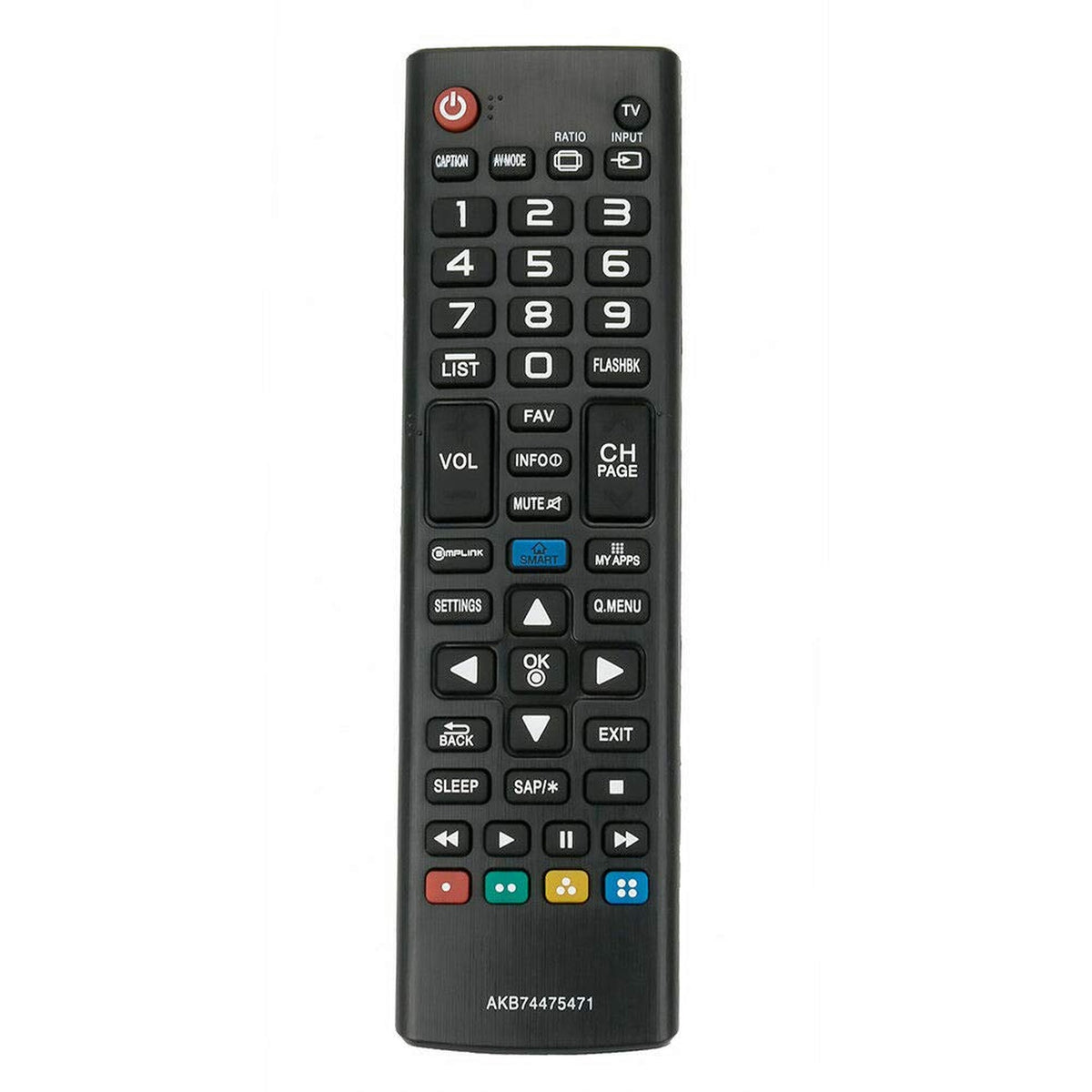 New Replacememt Remote AKB74475471 for LG TV 32LF5800 42LF5800 50LF6090 55LF6090 60LF6090
